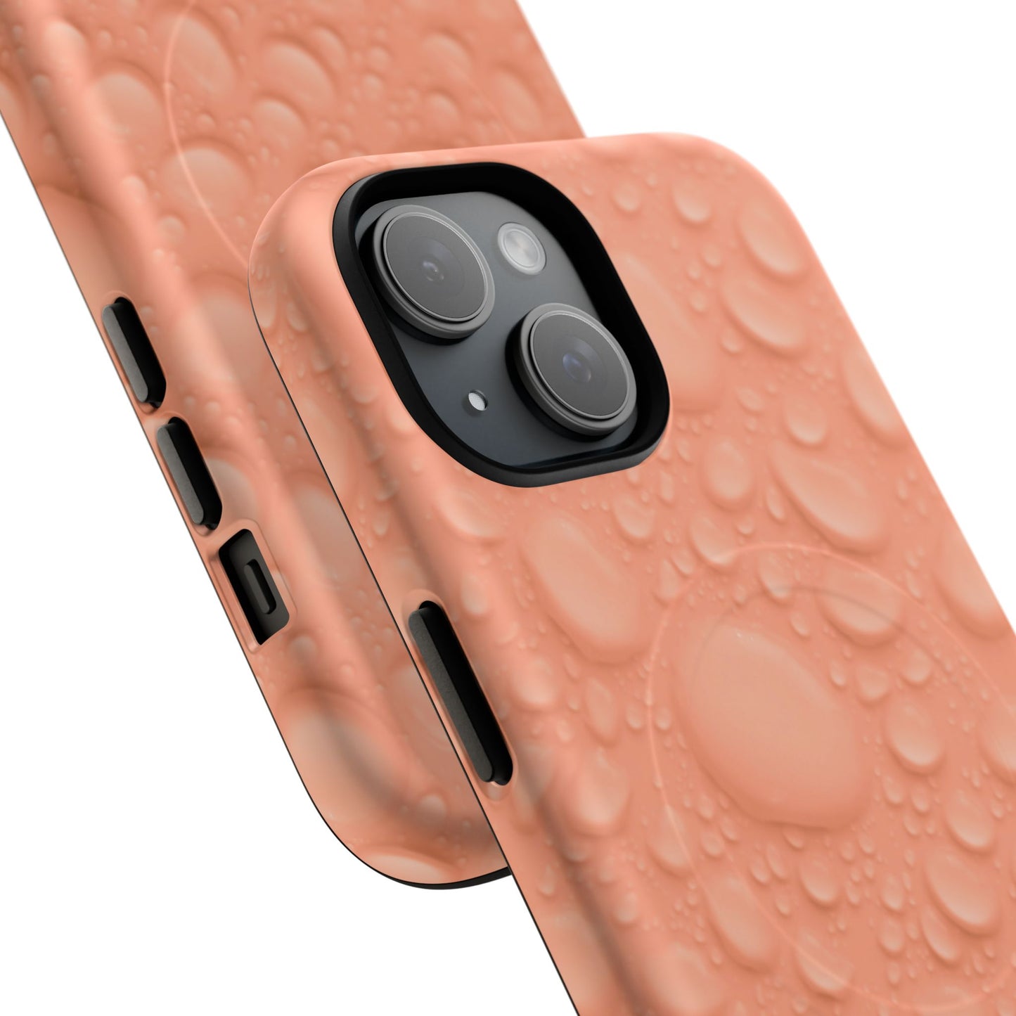 Protective Magnetic Phone Case – Apricot Rain