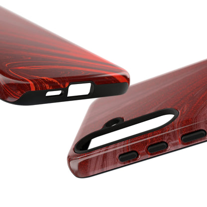 Protective Phone Case – Crimson Current