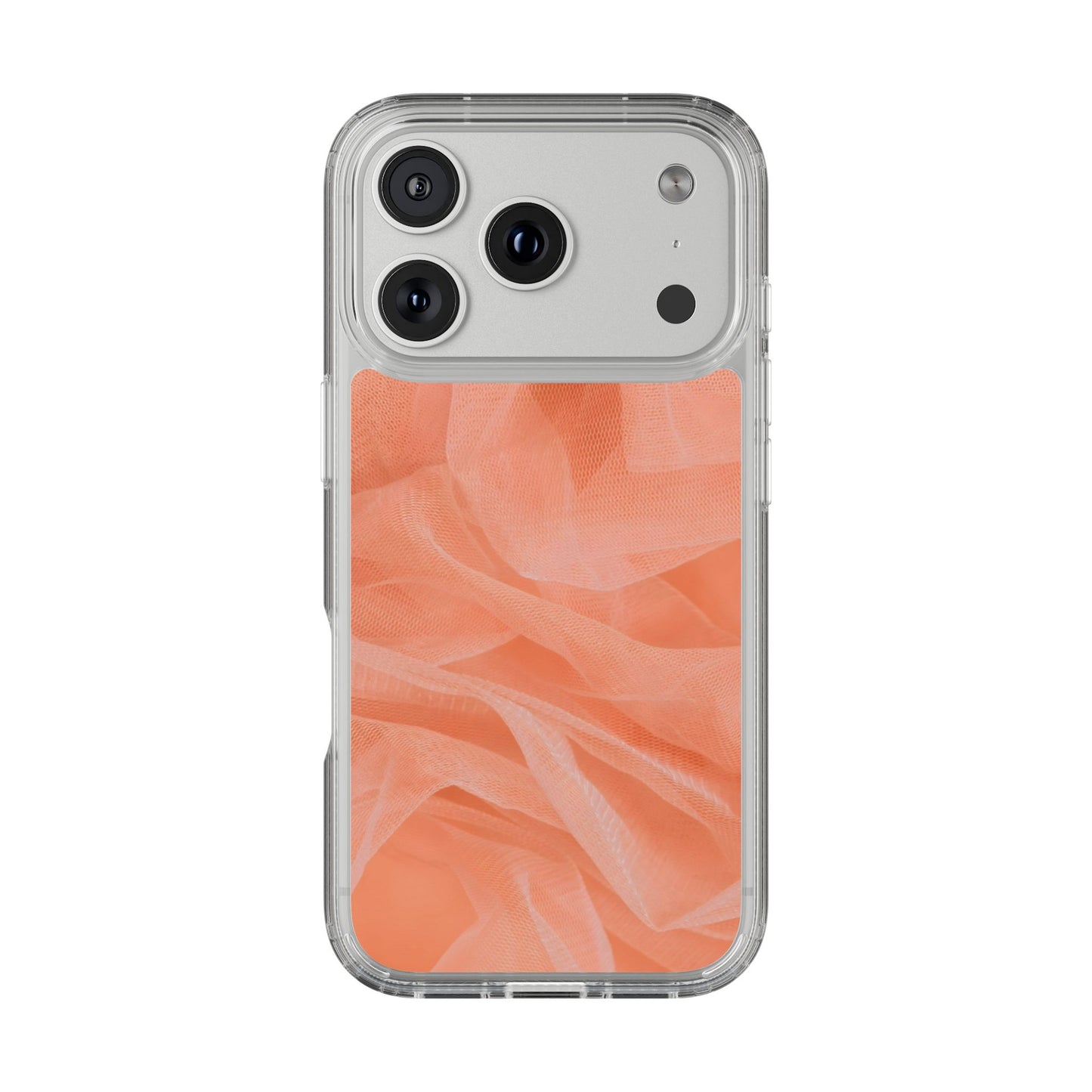 Clear Phone Case – Coral Veil