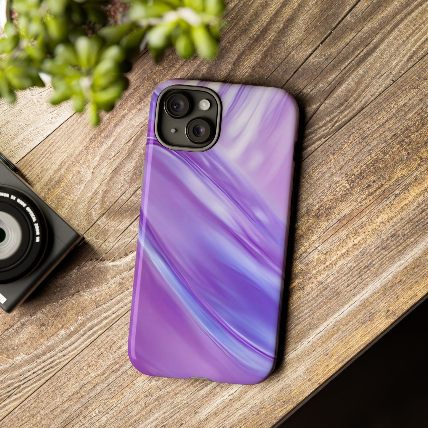 Protective Phone Case – Lavender Wave