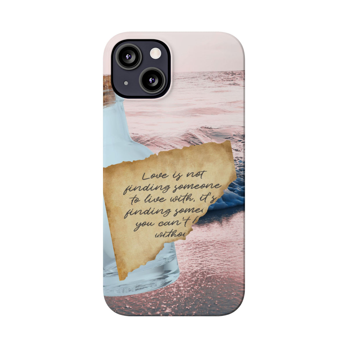 Slim Phone Case – Written in the Tide