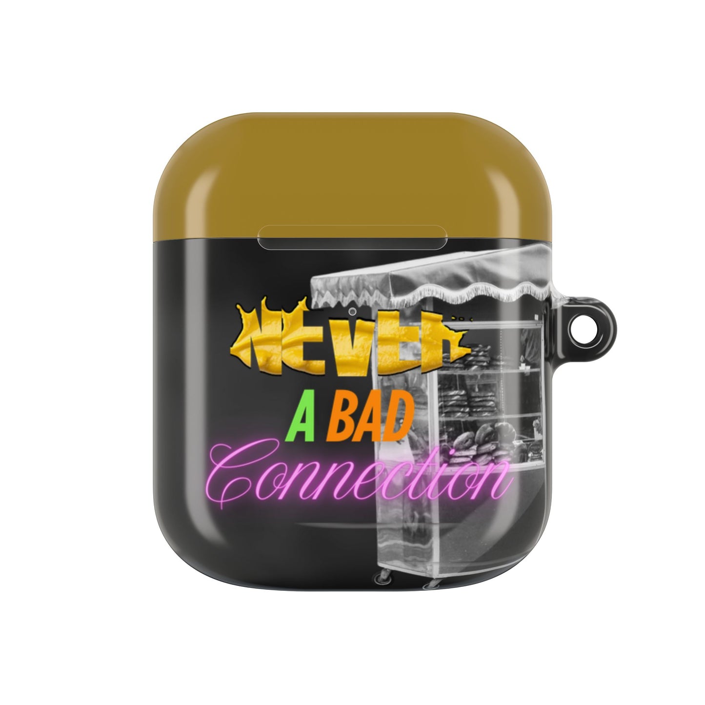 Wireless Earbud Case Cover – Never a Bad Connection Pretzel Stack