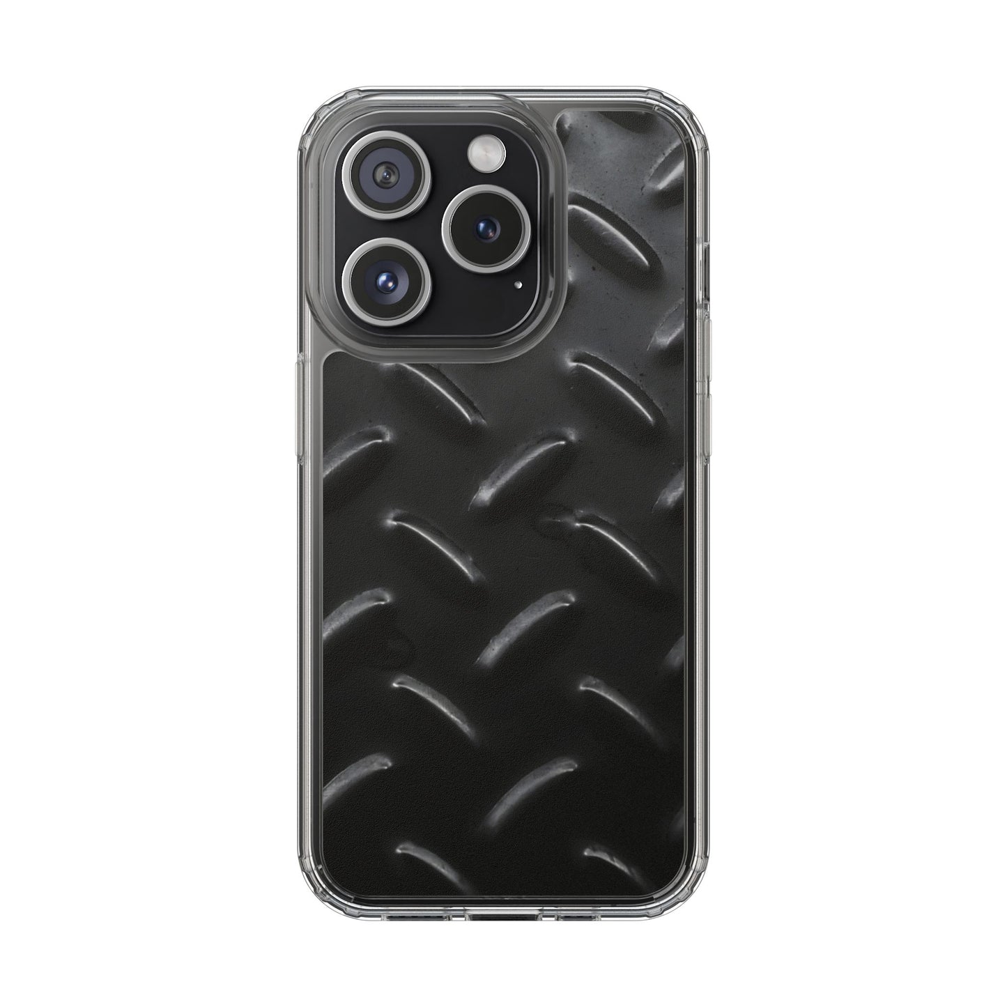 Clear Phone Case – Blackout Plate