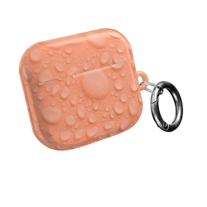 Earbud Case Cover – Apricot Rain