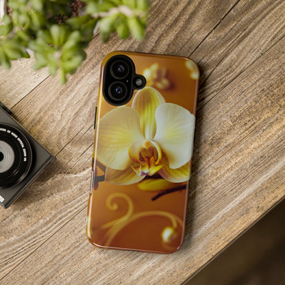 Protective Phone Case – Amber Orchid