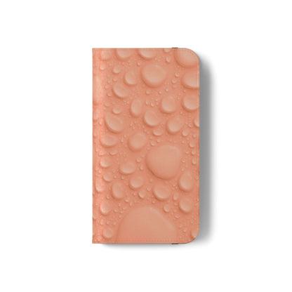 Flip Case - Apricot Rain
