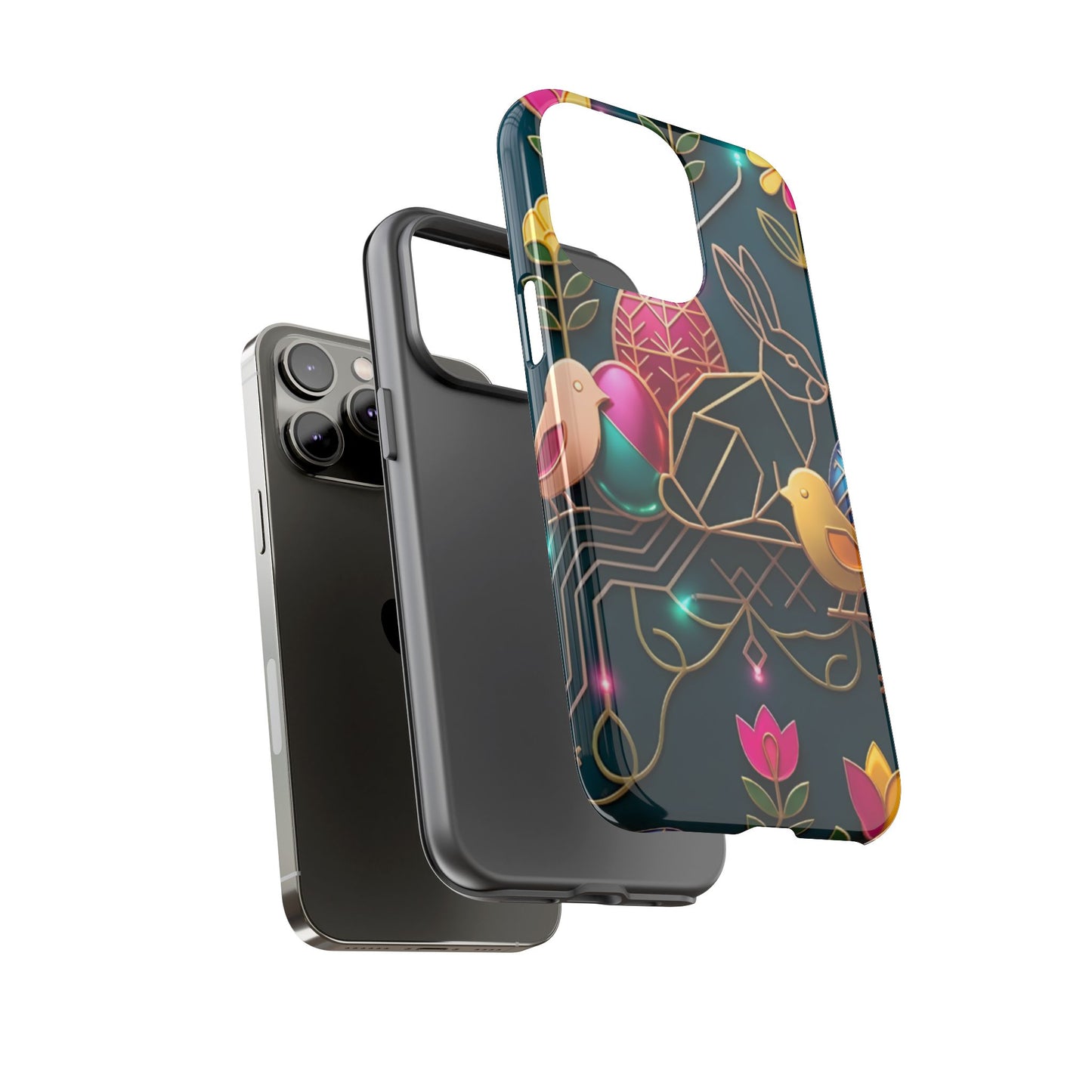 Protective Phone Case – Jeweled Garden