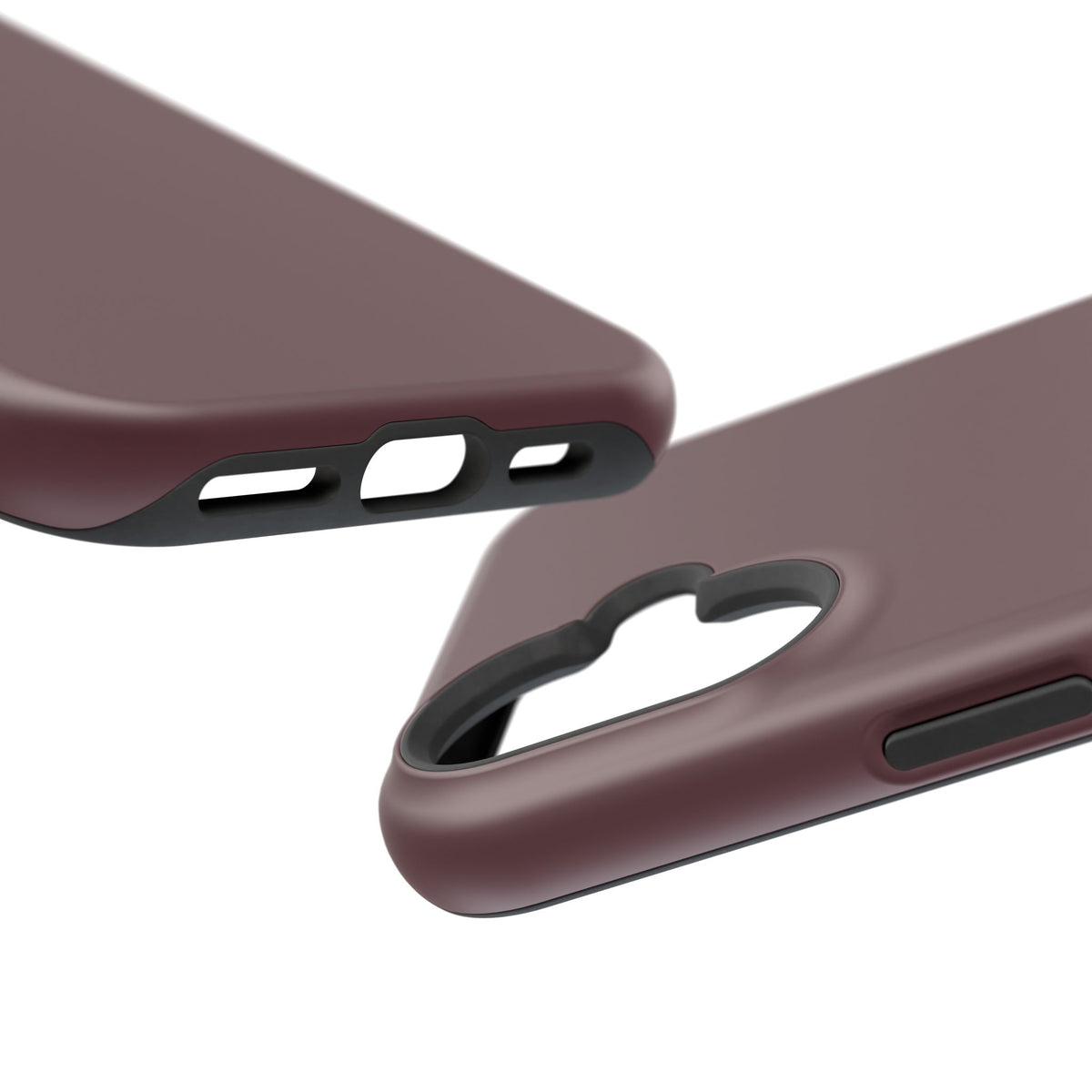 Wireless-Charging Compatible Case – Mulled Wine – Compatible with iPhone 13–17 & Samsung Galaxy S25–S26 Series