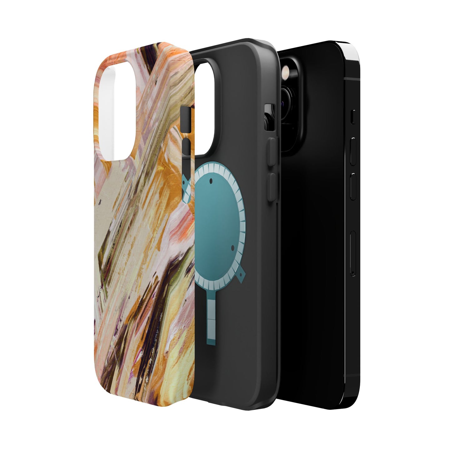 Wireless-Charging Compatible Case – Brush & Bronze