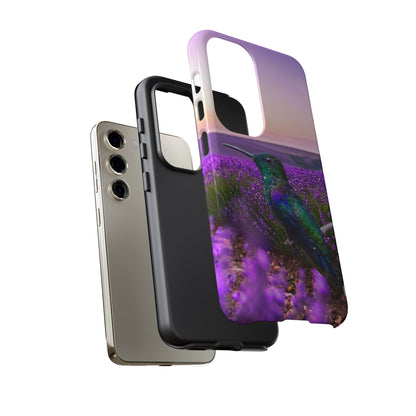 Protective Phone Case – Hummingbird Reverie