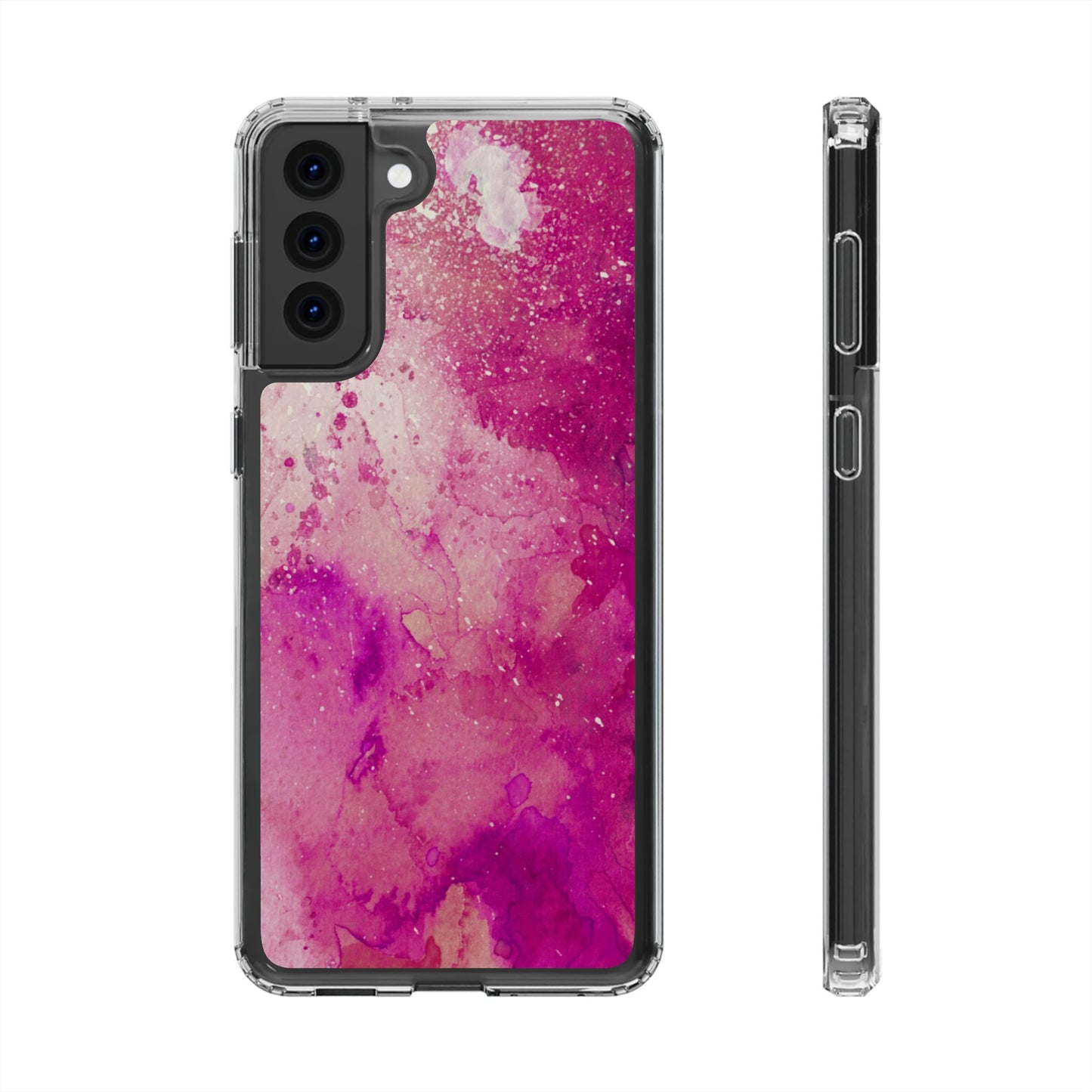 Clear Phone Case – Spilled Wine