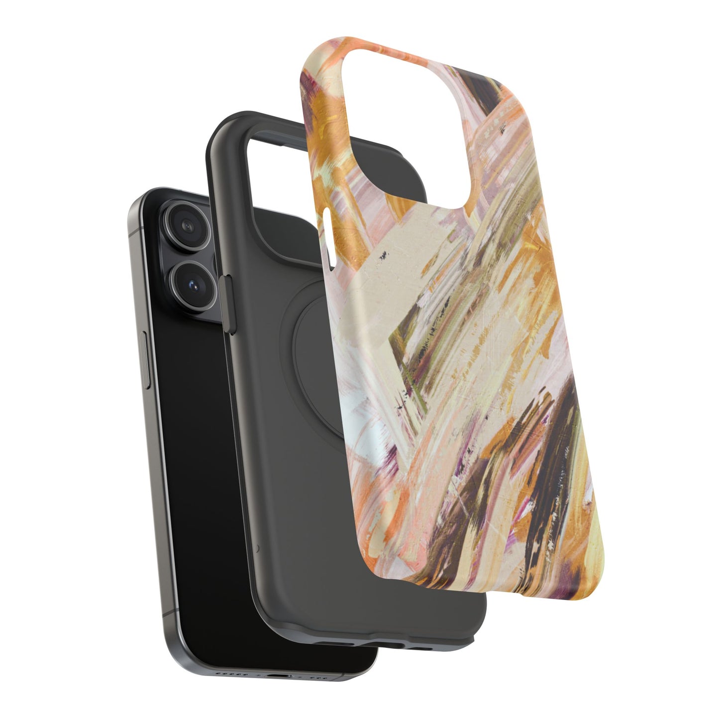 Impact-Resistant Phone Case – Brush & Bronze