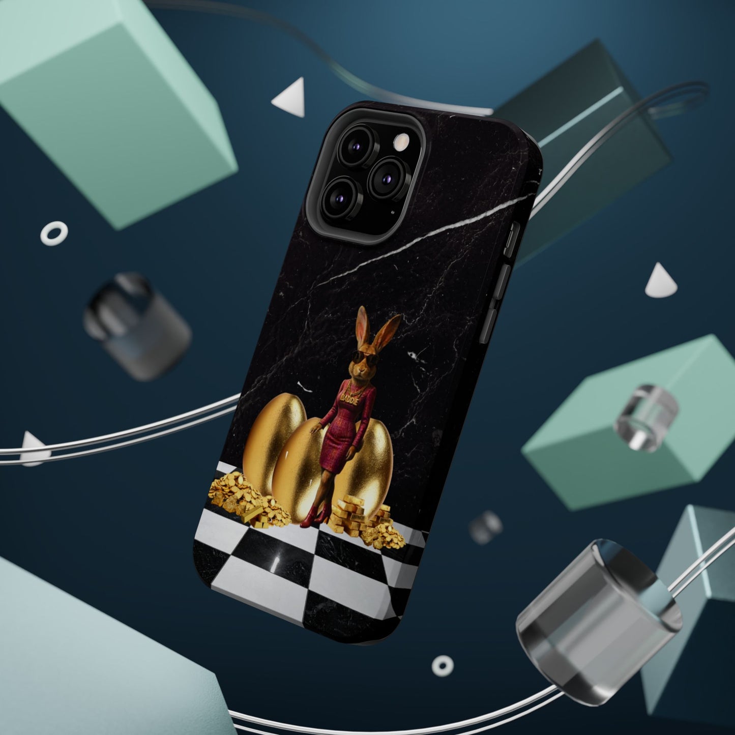Protective Magnetic Phone Case – Baddie Bunny