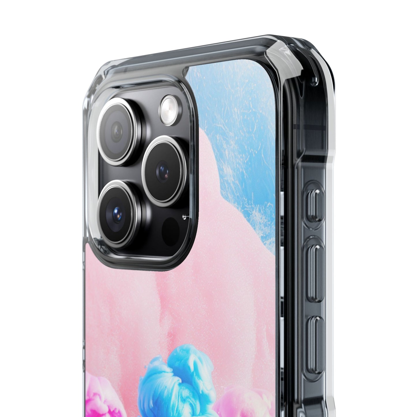 Clear Magnetic Phone Case – Cotton Candy Dream