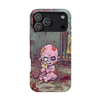 Zombie Baby Phone Case — Cute Creepy Impact-Resistant iPhone Case