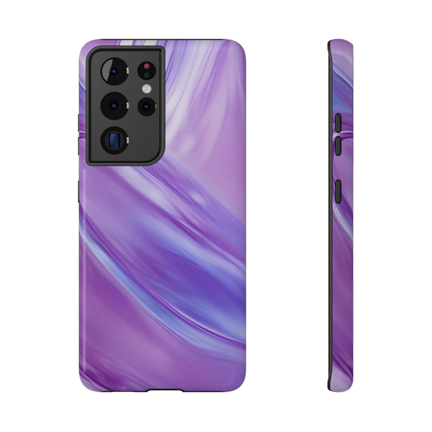 Impact-Resistant Phone Case – Lavender Wave