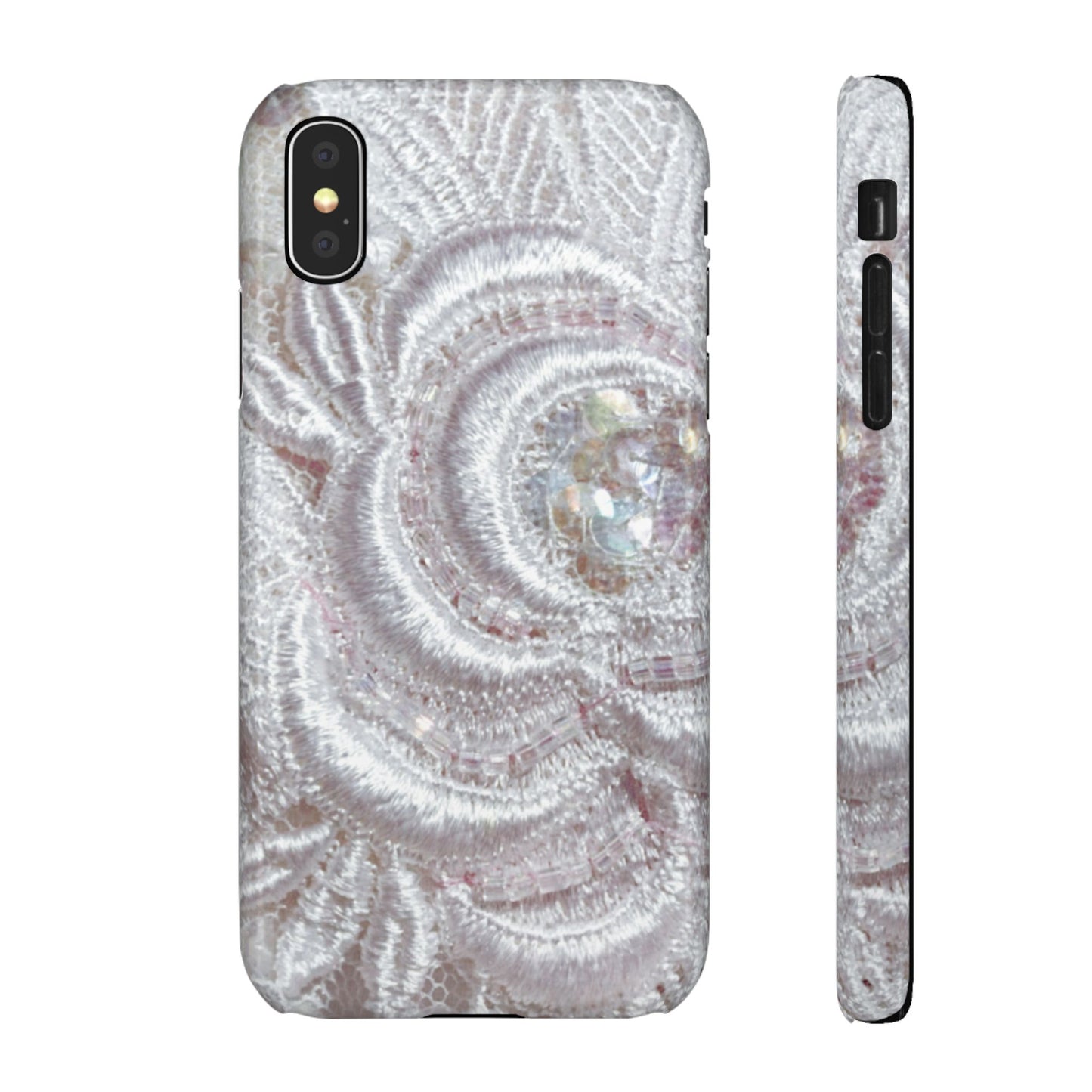 Snap Phone Case – Lace Veil
