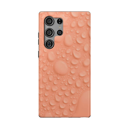 Impact-Resistant Phone Case – Apricot Rain