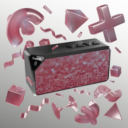 Portable Bluetooth Speaker – Rosé Sparkle