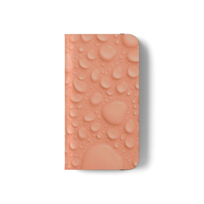 Flip Case - Apricot Rain
