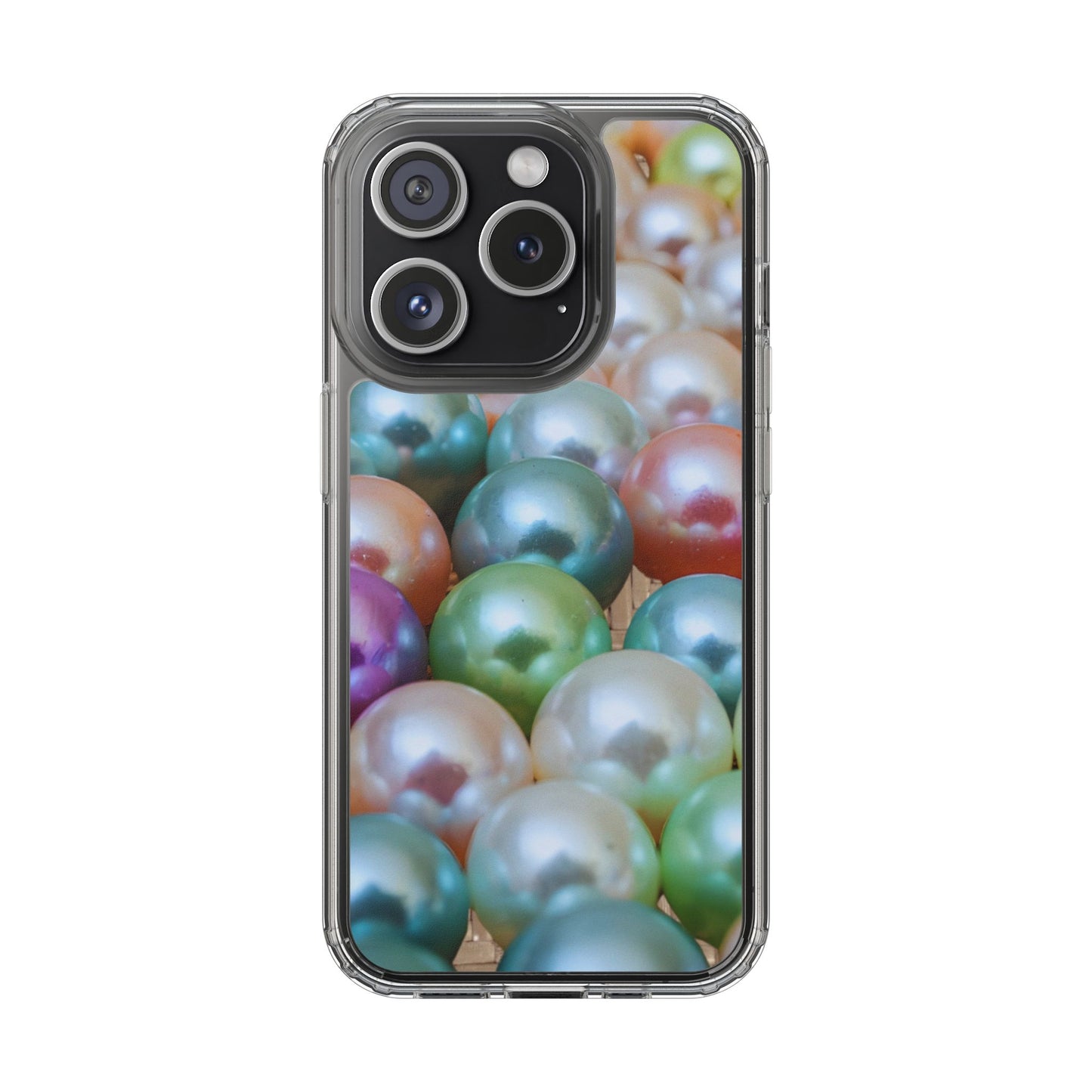 Clear Phone Case – Pearl Pop