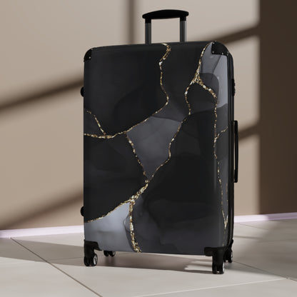 Hardshell Suitcase – Obsidian Vein