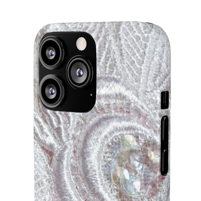 Snap Phone Case – Lace Veil