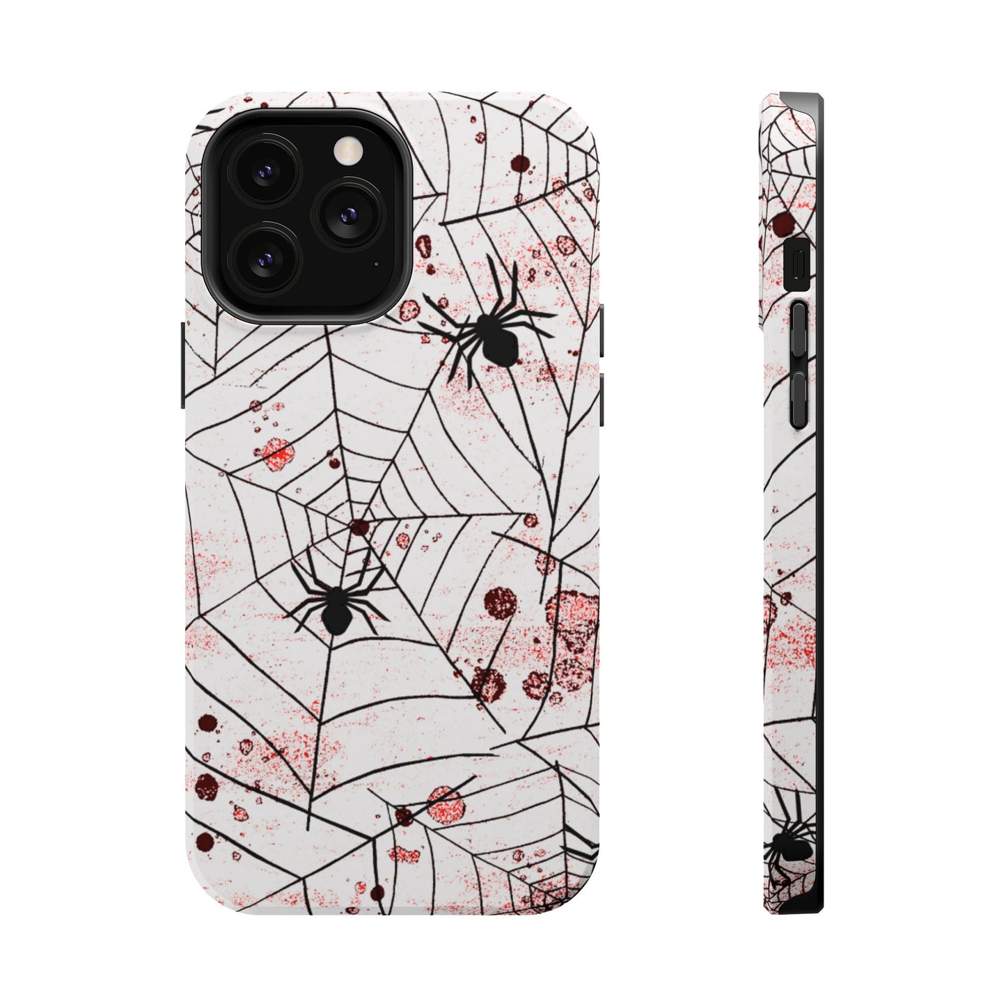 Wireless-Charging Compatible Case – Blood Web