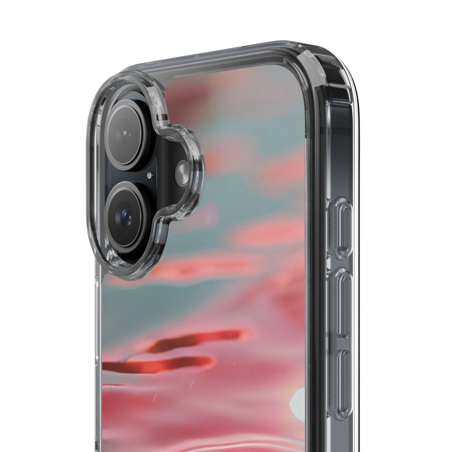 Clear Phone Case – Liquid Sunset