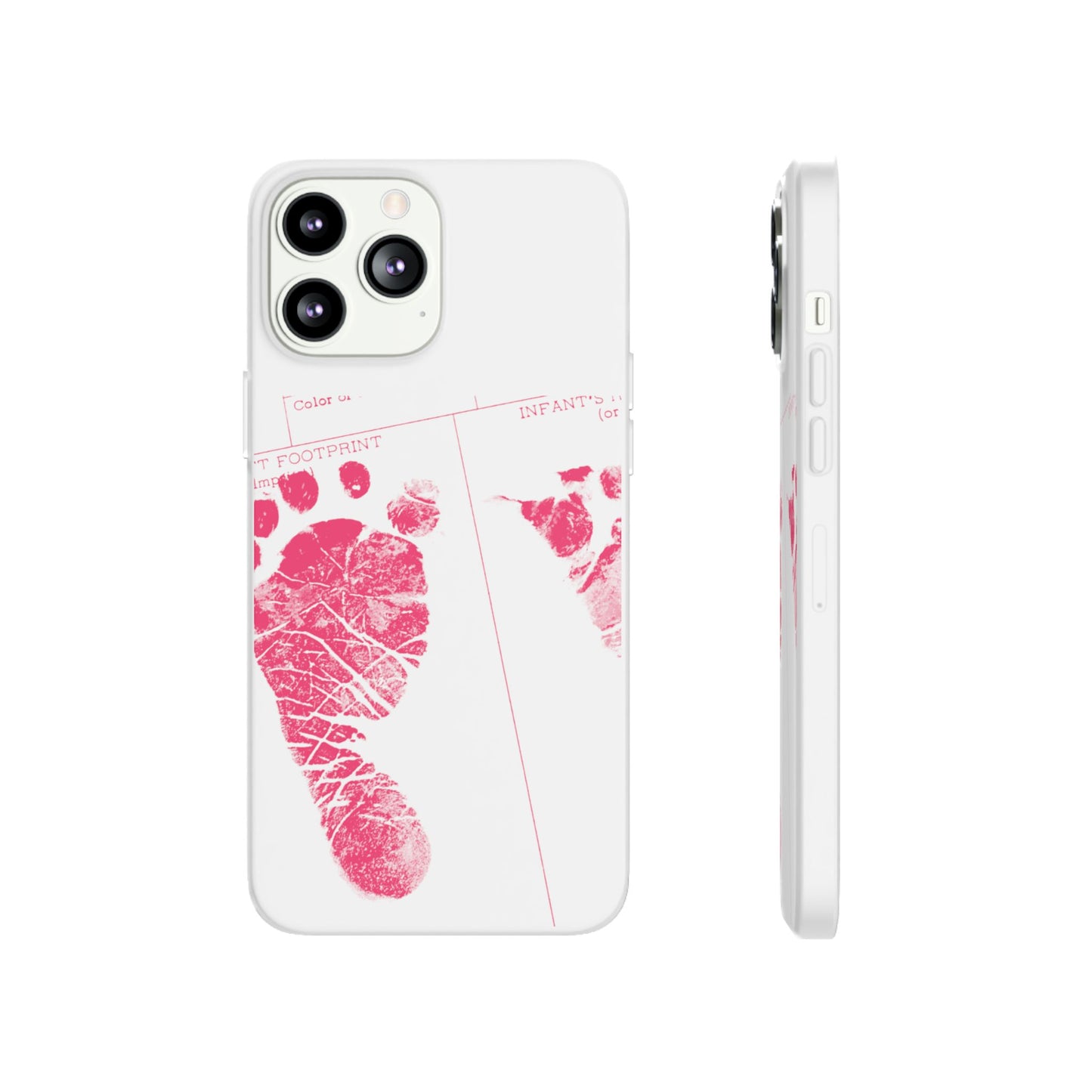 Flexi Case – Mom’s Little Pink Footprints