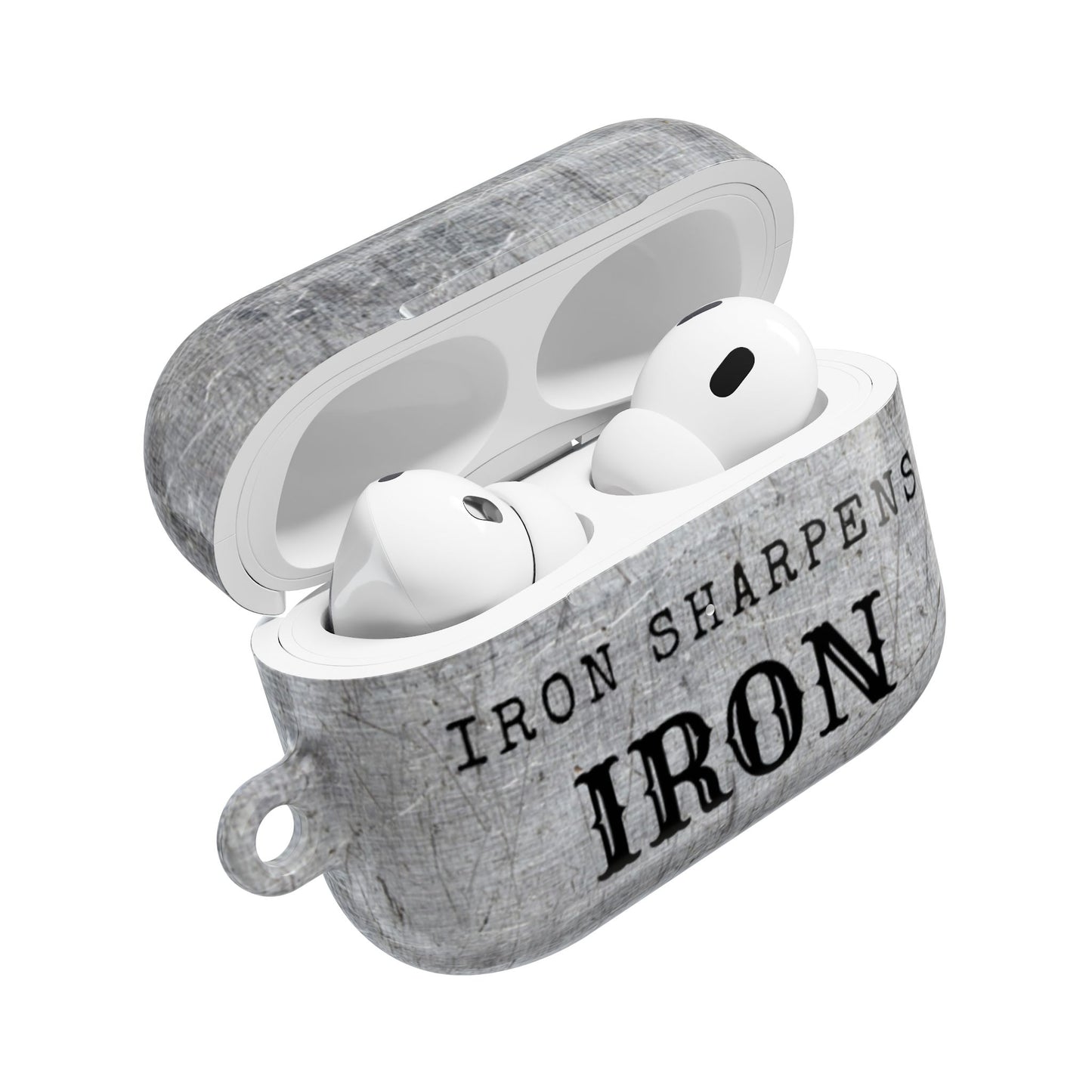 Earbud Case Cover – Forged Steel