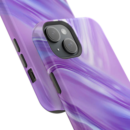 Impact-Resistant Phone Case – Lavender Wave