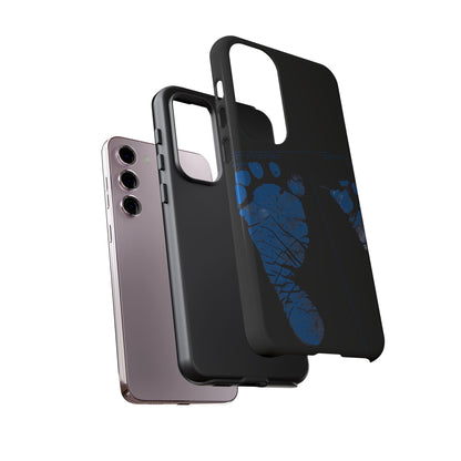 Protective Phone Case – Mom’s Little Blue Footprints