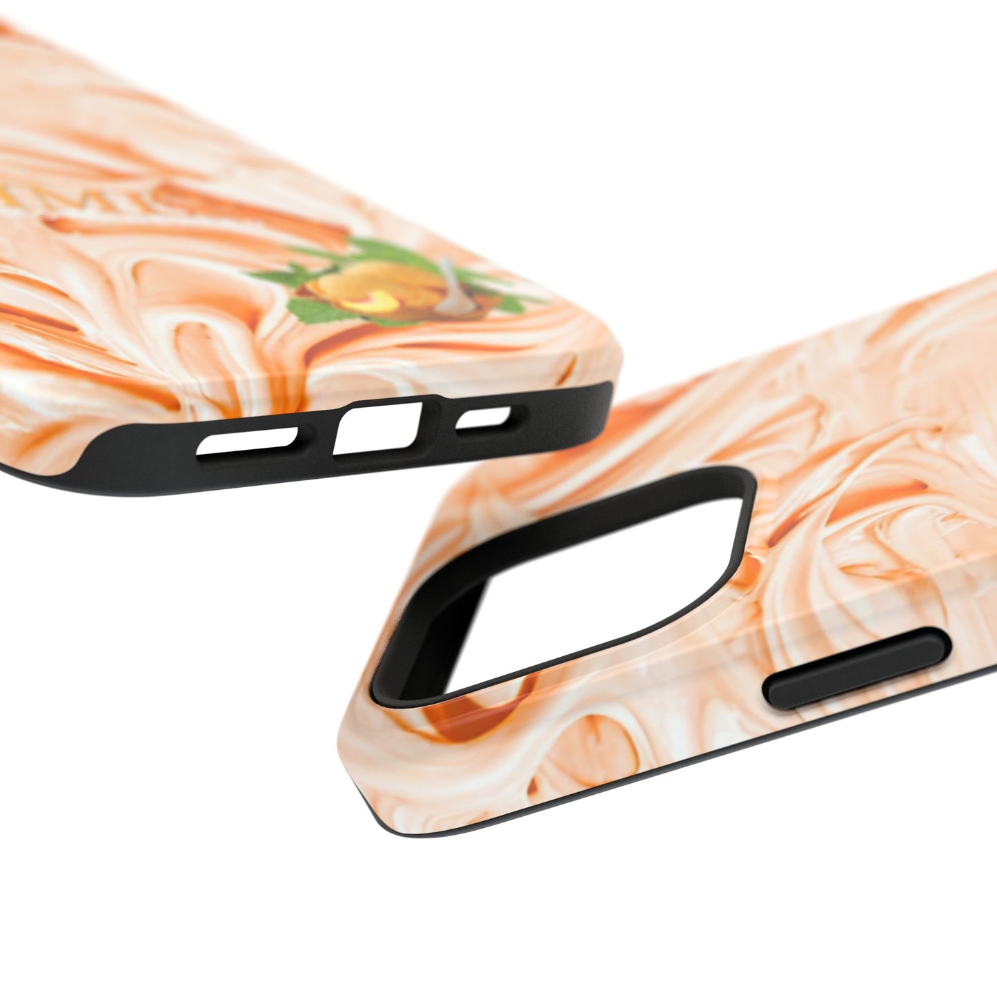 Impact-Resistant Phone Case – Peach Sorbet