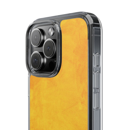 Clear Phone Case – Saffron Smoke