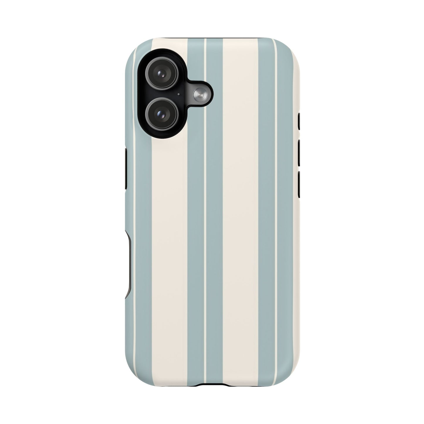 Wireless-Charging Compatible Case – Coastal Stripe