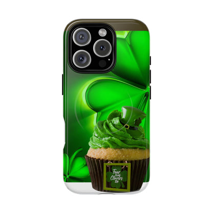 Protective Phone Case – Lucky Clover Cupcake