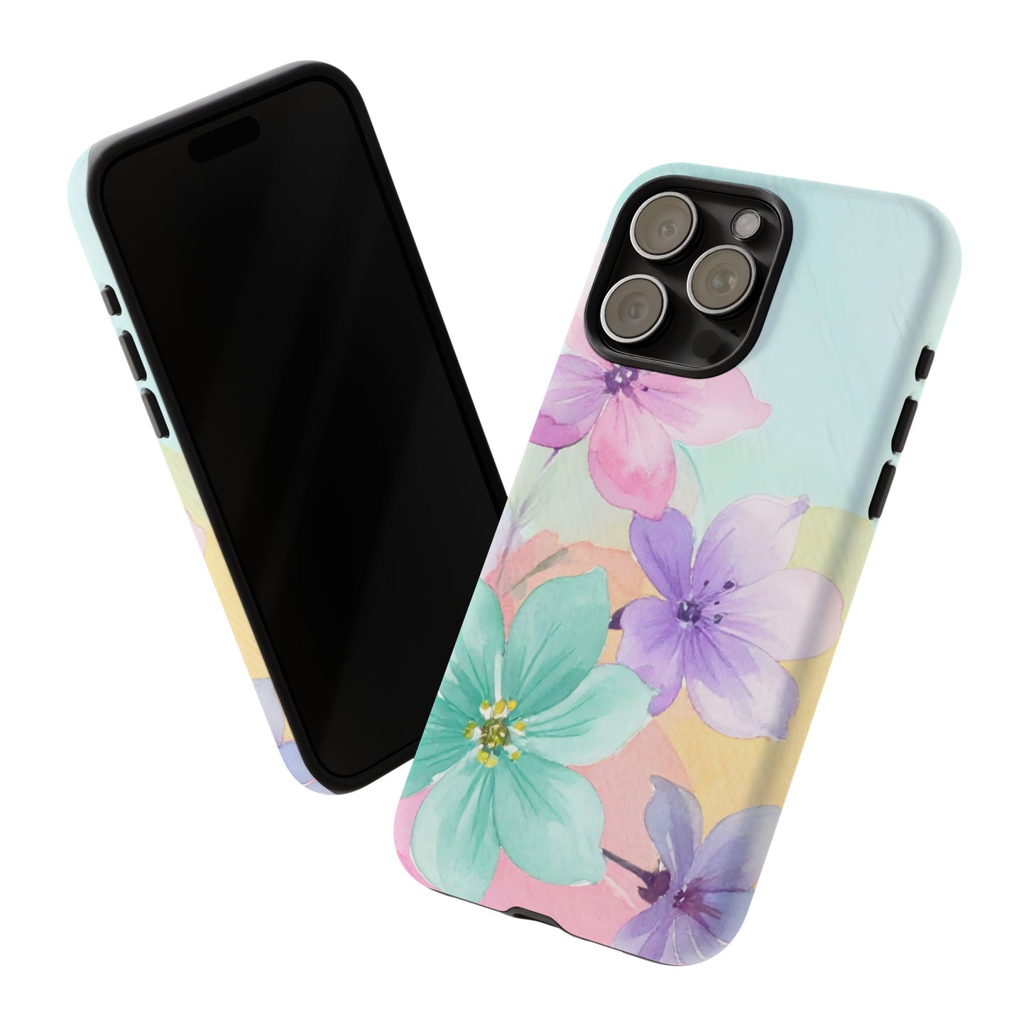 Protective Phone Case – Water Petal