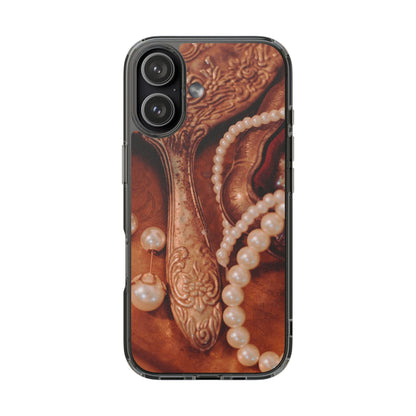 Clear Phone Case – Bronze Vanity