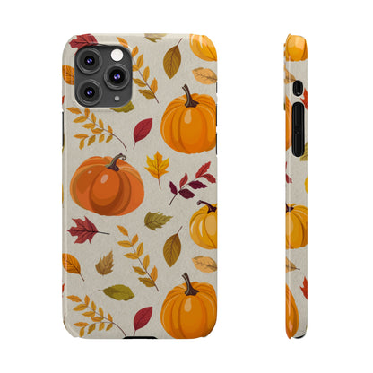 Slim Phone Case – Falling for Pumpkin