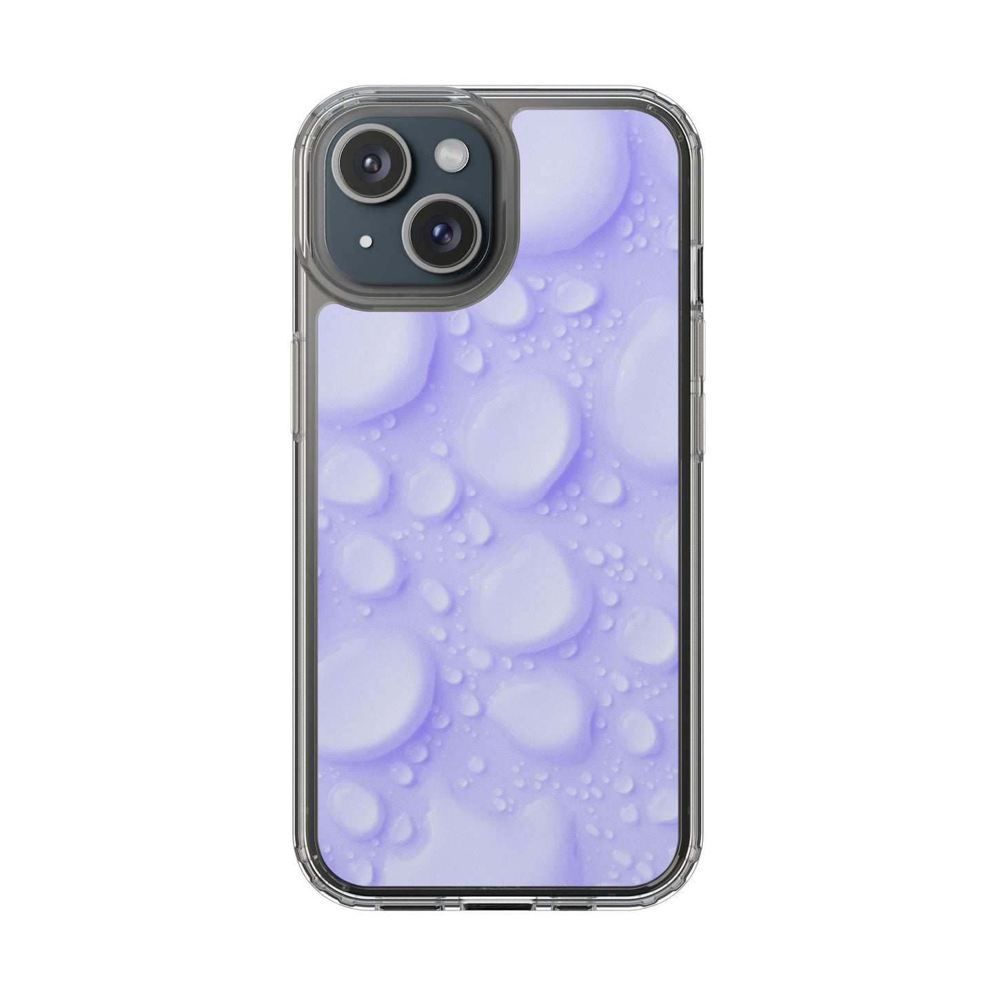 Clear Phone Case – Lilac Dew