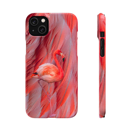 Snap Phone Case – Scarlet Plume