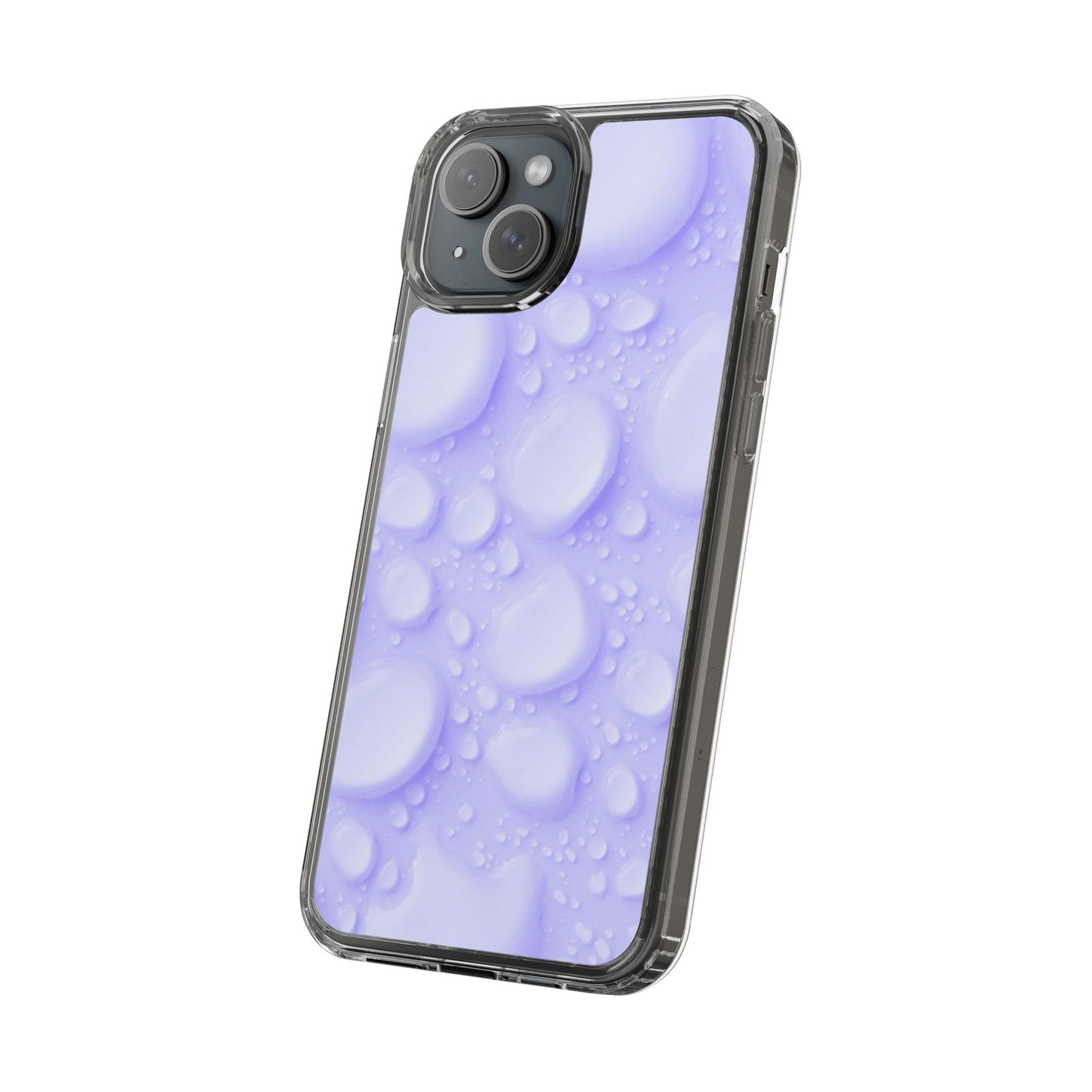 Clear Phone Case – Lilac Dew