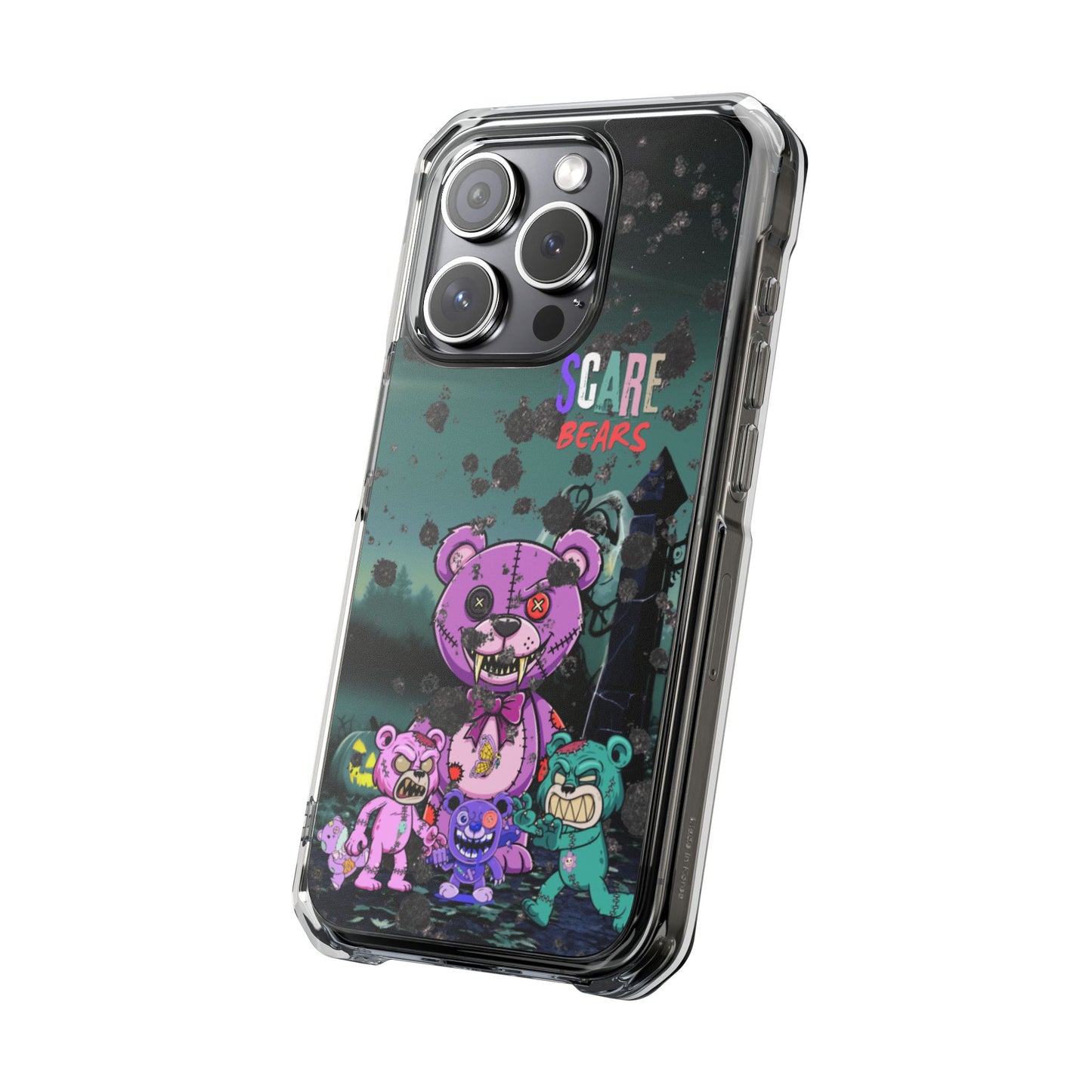 Clear Magnetic Phone Case – Scare Bears