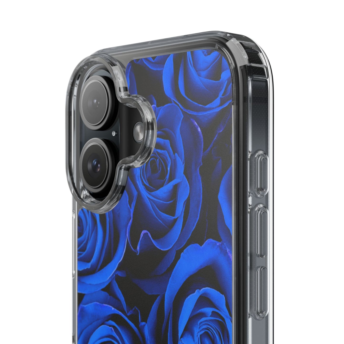 Clear Phone Case – Midnight Bloom