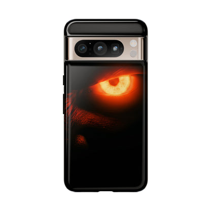 Protective Phone Case – Blazing Monster Eyes