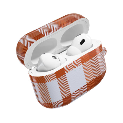 Earbud Case Cover – Spiced Plaid