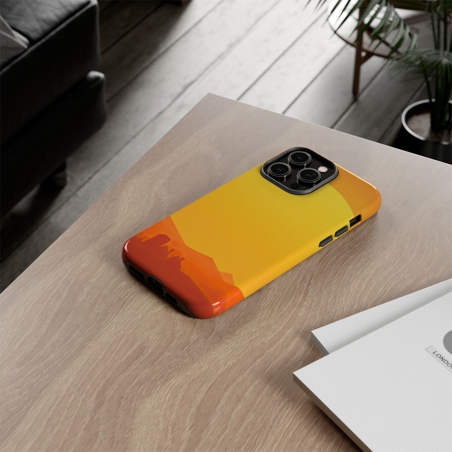 Protective Phone Case – Desert Sunrise