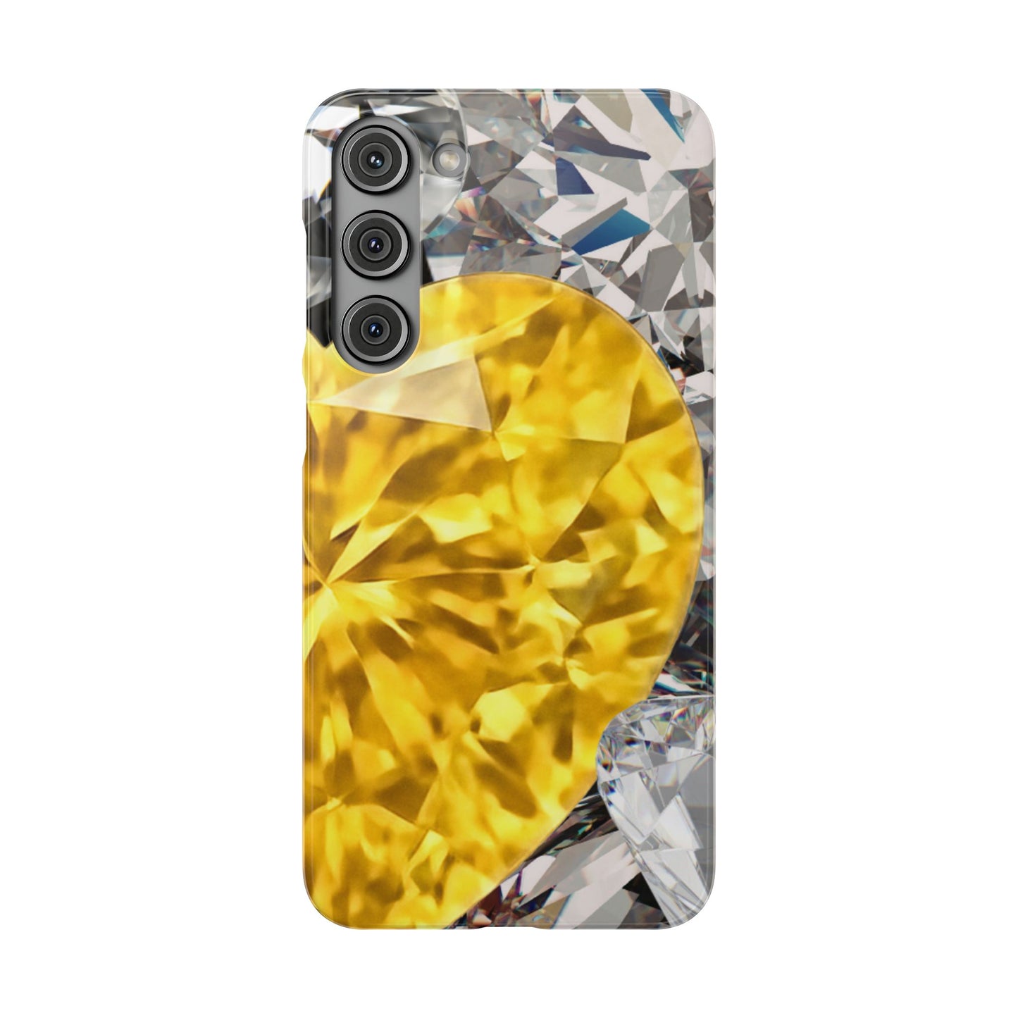 Snap Phone Case – Heart of Gold