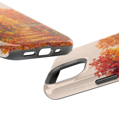 Wireless-Charging Compatible Case – Autumn Remembered – Compatible with iPhone 13–17 & Samsung Galaxy S25–S26 Series